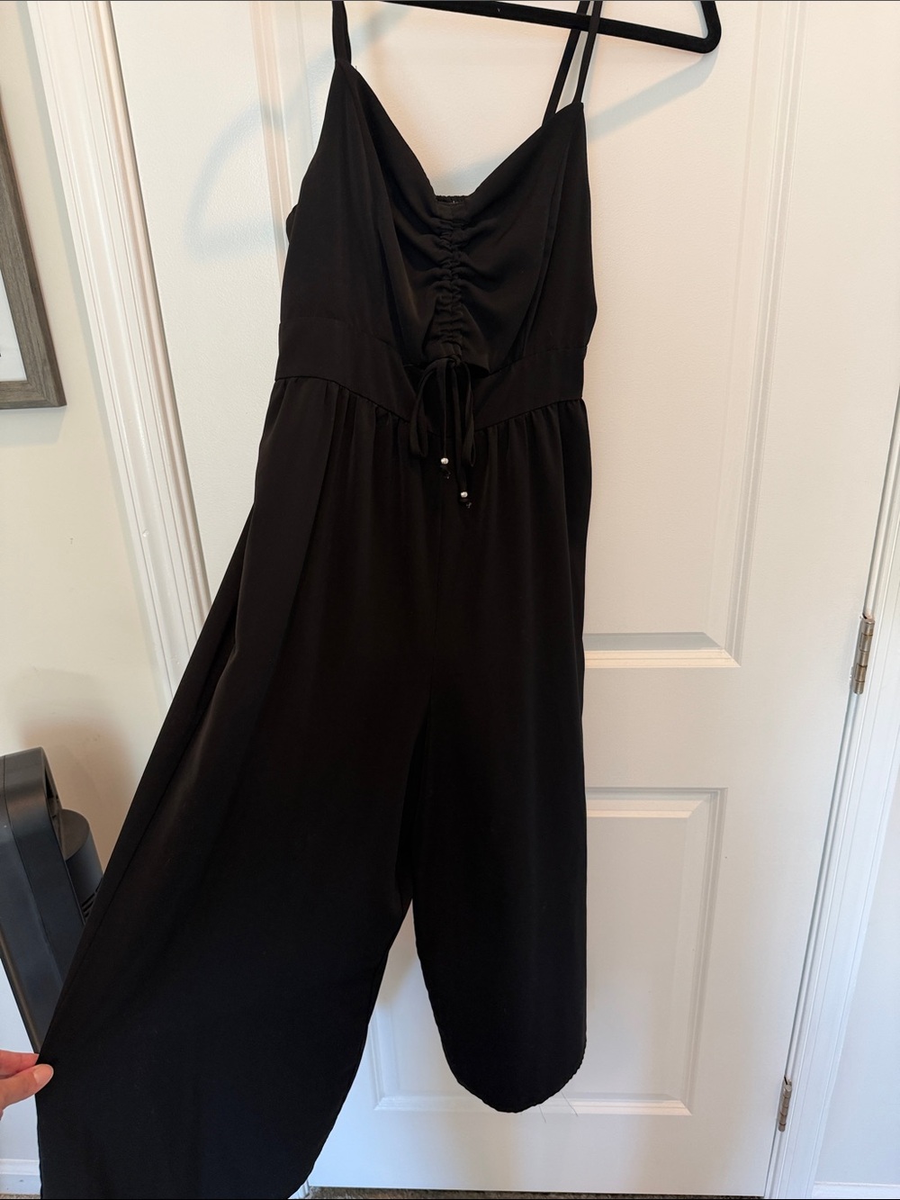 PinkBlush Cropped Ankle Jumpsuit (Maternity/Postpartum Friendly)